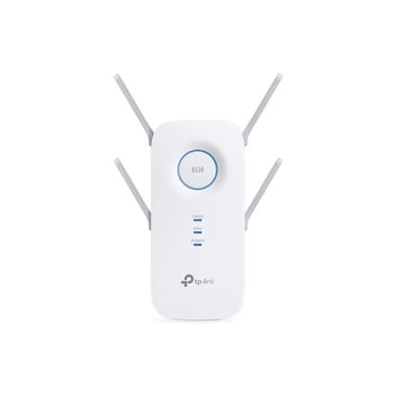 TP-LINK | AC2600 Wi-Fi Range Extender | RE650 | 802.11ac | 2.4GHz/5GHz | 800+1733 Mbit/s | 10/100/1000 Mbit/s | Ethernet LAN (RJ-45) ports 1 | MU-MiMO Yes | no PoE | Antenna type 4xExternal | No