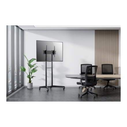 Neomounts Floor stand | FL50-540BL1 TV trolley | Adjustable Height, Tilt | 37-70 " | Maximum weight (capacity) 50 kg | Black