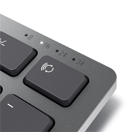 Dell | Pro Plus KM7321W | Keyboard and Mouse Set | Wireless | Mouse included | Wireless connection | Lithuanian | Titan Gray