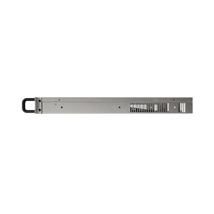Lanberg Rackmount server chassis ATX 420/10 19"/1U | SC01-4201-10B | Black