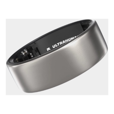 Ultrahuman | Ring Air | Raw Titanium | Size 12 | Smart Ring