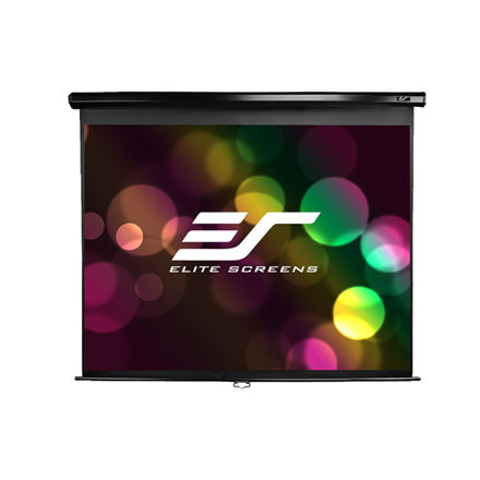 Elite Screens | Manual Series | M113UWS1 | Diagonal 113 " | 1:1 | Viewable screen width (W) 203 cm | Black