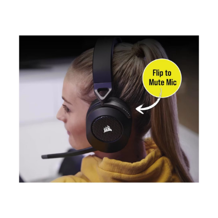 Corsair | Gaming Headset | HS65 | Wireless | Over-Ear | Microphone | Carbon | Wireless