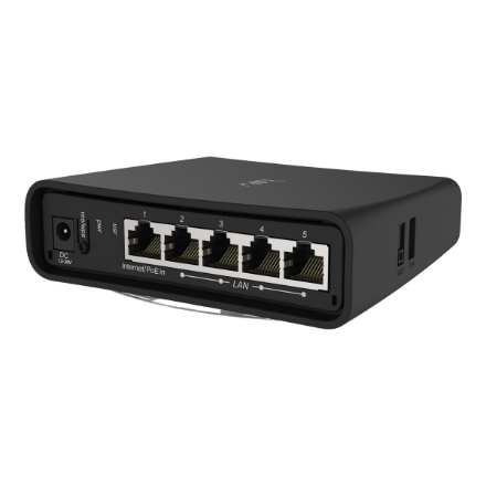 Access Point hAP AC2 | RBD52G-5HacD2HnD-TC | 802.11ac | 10/100/1000 Mbit/s | Ethernet LAN (RJ-45) ports 5 | Mesh Support No | MU-MiMO Yes | No mobile broadband | Antenna type Internal | 12 month(s)