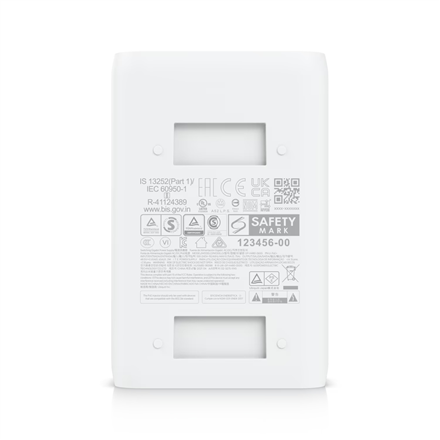 Ubiquiti U-PoE+ PoE Adapter (30W), White