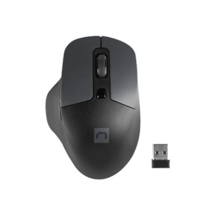 Natec Mouse, BlackBird 2, Silent, Wireless, 1600 DPI, Optical, Black | Natec | Mouse | Optical | Wireless | Black/Gray