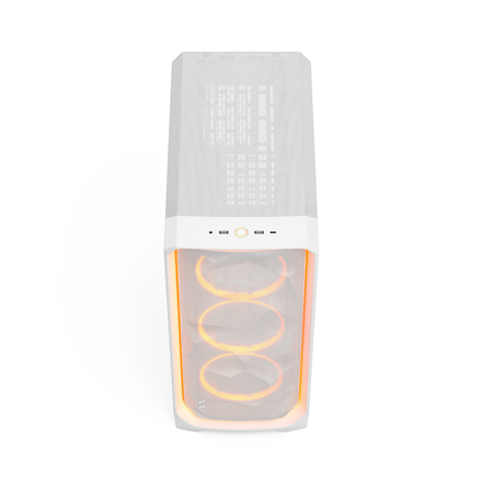 Fractal Design Meshify 3 | Ambience Pro RGB White TG Clear Tint | ATX