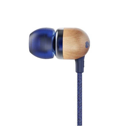 Marley | Earbuds | Smile Jamaica | Wired | In-ear | Microphone | Denim