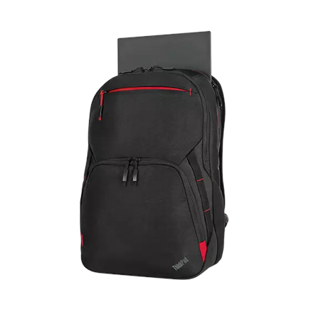 Lenovo | ThinkPad Essential Plus 15.6-inch Backpack (Sustainable & Eco-friendly, made with recycled PET: Total 28% Exterior: 60%) | Essential | Backpack | Black | 15.6 "