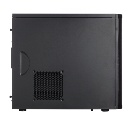 Fractal Design | CORE 1100 | Black | Micro ATX | ATX PSUs, up to 185mm if a typical-length optical drive is mounted