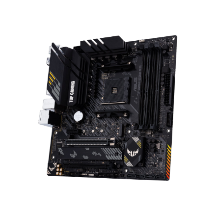 Asus | TUF Gaming B550M-Plus | Processor family AMD | Processor socket AM4 | DDR4 | Memory slots 4 | Chipset AMD B | Micro ATX