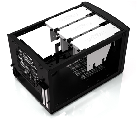 Fractal Design | NODE 304 | 2 - USB 3.0 (Internal 3.0 to 2.0 adapter included)1 - 3.5mm audio in (microphone)1 - 3.5mm audio out (headphone)Power button with LEDHDD LED | Black