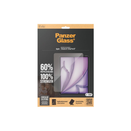 PanzerGlass Ultra-Wide Fit | 2835 | 13 " | Screen protector | For Apple iPad Air 13'' (2024)/Apple iPad Pro 13'' (2024) | Transparent
