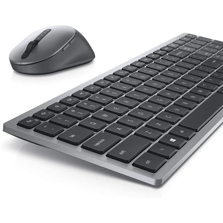 Dell | Pro Plus KM7120W | Keyboard and Mouse Set | Wireless | Mouse included | Bluetooth | Wireless connection | Lithuanian | Titan Gray