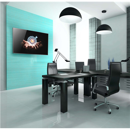EDBAK | Wall mount | TWB1C-B | 50-86 " | Maximum weight (capacity) 80 kg | Black