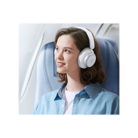 Anker Soundcore | Headphones | Space Q45 | Bluetooth | Over-ear | Microphone | White | Wireless