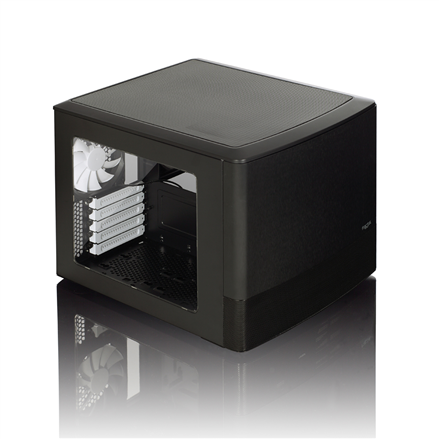 Fractal Design | NODE 804 | Side window | 2 - USB 3.0Audio in/outPower button with LED (white)HDD activity LED (white) | Black | Micro ATX