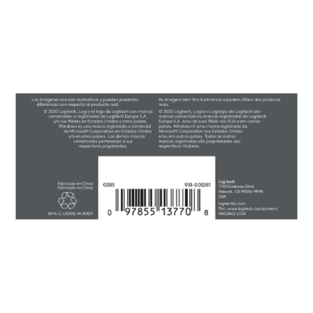 Logitech Mouse G305 black 910-005283 | Logitech