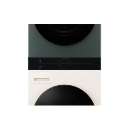LG Washing machine with dryer | WT1210EGF | Energy efficiency class A/C | Front loading | Washing capacity 12 kg | 1400 RPM | Depth 66 cm | Width 60 cm | LED | Drying system | Drying capacity 10 kg | Steam function | Beige/Green