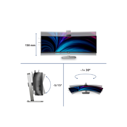 Philips | 49B2U6900CH/00 | 48.8 " | VA | 32:9 | 75 Hz | 4 ms | 5120 x 1440 pixels | 450 cd/m² | HDMI ports quantity 2