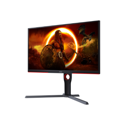 AOC | Monitor | 25G3ZM/BK | 24.5 " | VA | FHD | 16:9 | 240 Hz | 1 ms | 1920 x 1080 | 300 cd/m² | HDMI ports quantity 2 | Black/Red | Warranty 36 month(s)