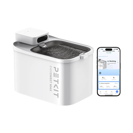 PETKIT Drinking Fountain | Eversweet Max UVC | Capacity 3 L | Material  Food-grade ABS | White