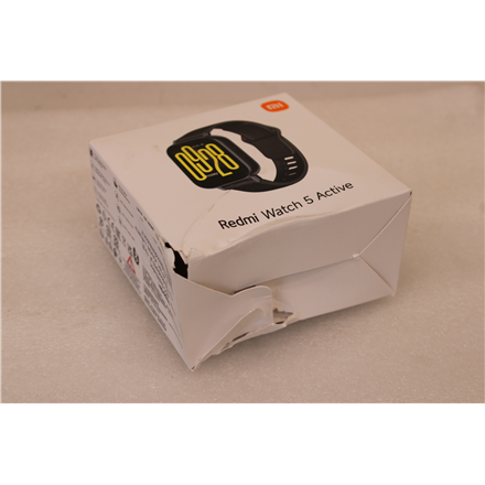 SALE OUT. Xiaomi Redmi Watch 5 Active, Midnight Black | SALE OUT. Redmi Watch 5 Active | Smart watch | LCD | 2.0” | Waterproof | Midnight Black | DAMAGED PACKAGING