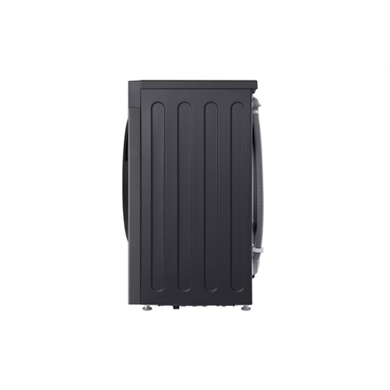LG Washing machine | F2X50S9TBB | Energy efficiency class A | Front loading | Washing capacity 9 kg | 1200 RPM | Depth 48 cm | Width 60 cm | Display | LED | Steam function | Direct drive | Wi-Fi | Matte Black