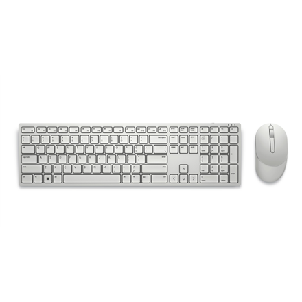 Dell | Keyboard and Mouse | KM5221W Pro | Keyboard and Mouse Set | Wireless | Mouse included | Russian | White