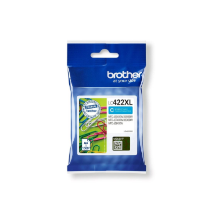 Brother LC422XLC | Ink Cartridge | Cyan