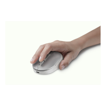 Dell | Premier Rechargeable Wireless Mouse | MS7421W | Wireless optical | 2.4GHz Wireless Optical Mouse | Wireless - 2.4 GHz, Bluetooth 5.0 | Platinum silver