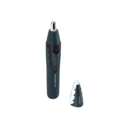 Rowenta Nose and Ear Trimmer | TN3011F0 | Cordless | Wet & Dry | Black/Blue