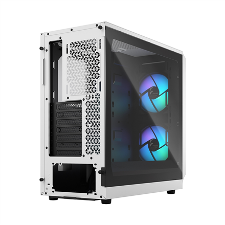 Fractal Design | Focus 2 | Side window | RGB White TG Clear Tint | Midi Tower | ATX