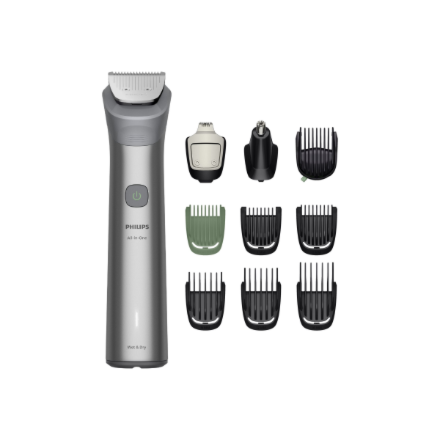 Philips All-in-One Trimmer | MG5921/15 5000 Series | Cordless | Wet & Dry | Number of length steps 11 | Light Gray