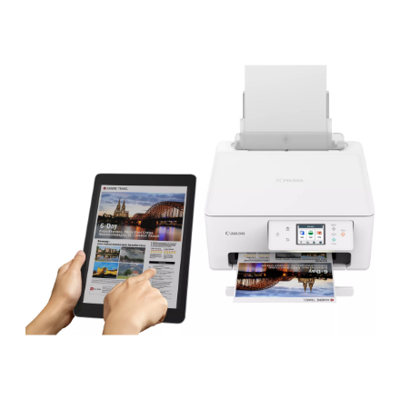 Canon | Multifunctional printer | PIXMA TS7650i | Inkjet | Colour | A4 | Wi-Fi | White