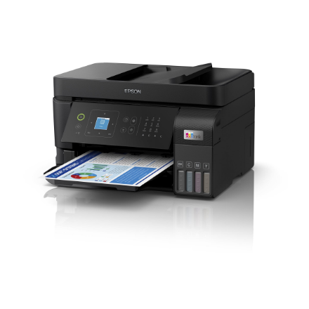 Epson | Multifunctional printer | EcoTank L5590 | Inkjet | Colour | Inkjet Multifunctional Printer | A4 | Wi-Fi | Black