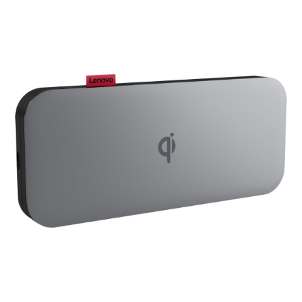 Lenovo | Wireless Mobile Power Bank | 40ALLG1WWW | 10000 mAh | Thunder Black | 258 g