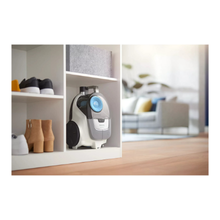 Philips | Vacuum Cleaner | XB2122/09 | Bagless | Power 850 W | Dust capacity 1.3 L | Arctic White/Sky Blue