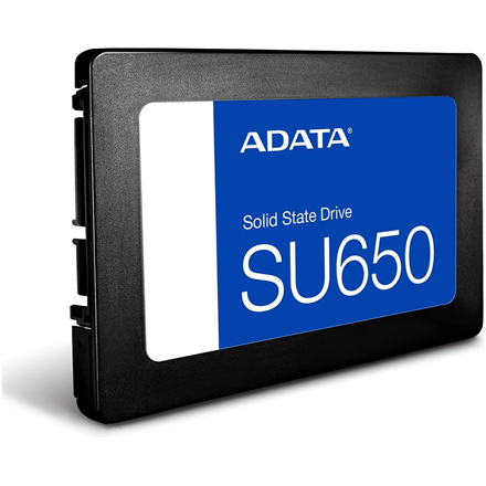 ADATA | Ultimate SU650 | 1000 GB | SSD form factor 2.5" | Solid-state drive interface SATA 6Gb/s | Read speed 520 MB/s | Write speed 450 MB/s