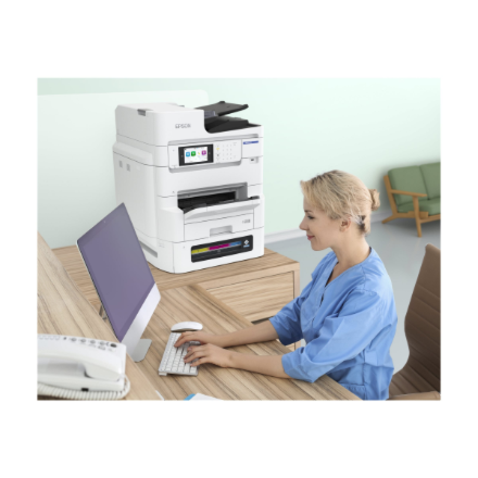 Epson | Multifunctional printers | WorkForce Pro EM-C8101RDWF | Inkjet | Colour | A4 | Wi-Fi | White