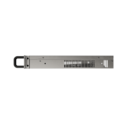 Lanberg Rackmount server chassis ITX 300/10 19"/1U | SC01-3001-10B | Black