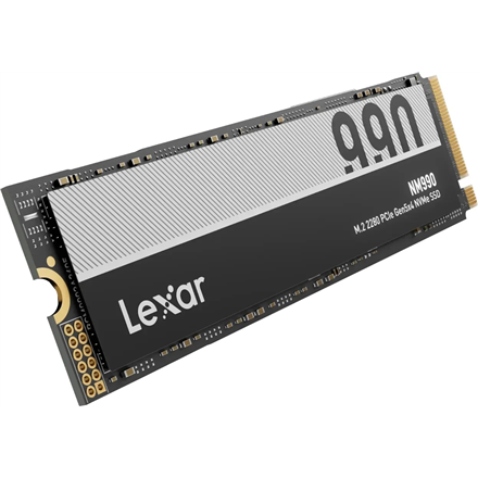 Lexar SSD | NM990 | 2000 GB | SSD form factor M.2 2280 | Solid-state drive interface PCIe Gen 5x4 | Read speed 14000 MB/s | Write speed 10000 MB/s
