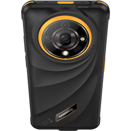 Hammer | Iron 6 | Black | 6.56 " | IPS | 1612 x 720 pixels | Mediatek | Internal RAM 6 GB | 128 GB | Dual SIM | 4G | Main camera resolution 48 MP | Android | 14 | 6050 mAh