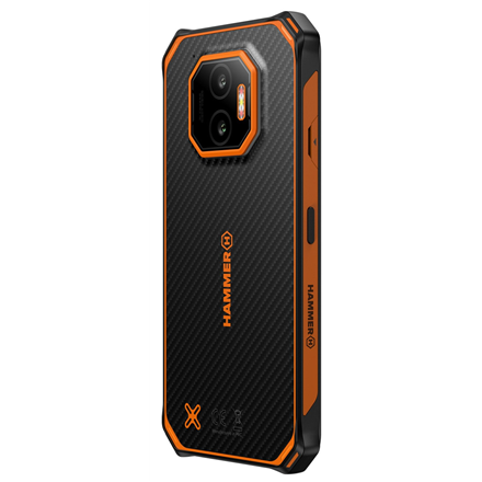 Hammer | Energy X2 | Black/Orange | 6.1 " | IPS | 1560 x 720 pixels | Mediatek | G81 | Internal RAM 6 GB | 128 GB | Dual SIM | 4G | Main camera resolution 50 MP | Android | 15 | 5000 mAh