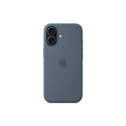 Apple iPhone 17 Silicone Case with MagSafe - Anchor Blue | Apple