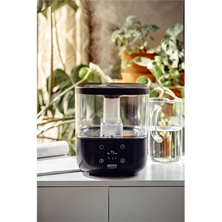 Camry | CR 7973b | Humidifier | 23 W | Water tank capacity 5 L | Suitable for rooms up to 35 m² | Ultrasonic | Humidification capacity 100-260 ml/hr | Black