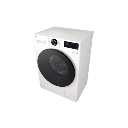 LG Washing machine | F2X50S9TWB | Energy efficiency class A | Front loading | Washing capacity 9 kg | 1200 RPM | Depth 48 cm | Width 60 cm | Display | LED | Steam function | Direct drive | Wi-Fi | White