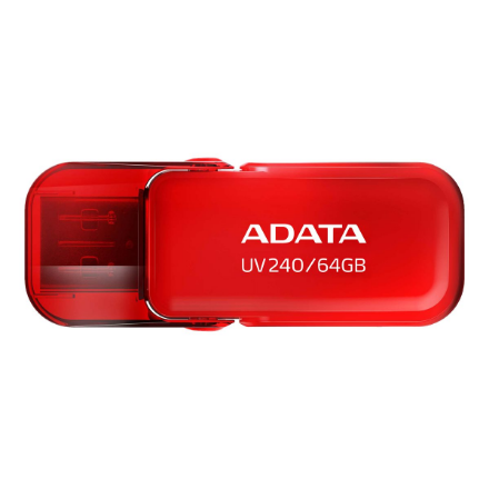 ADATA | USB Flash Drive | UV240 | 64 GB | USB 2.0 | Red