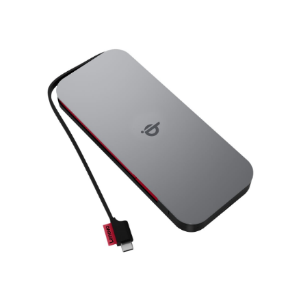 Lenovo | Wireless Mobile Power Bank | 40ALLG1WWW | 10000 mAh | Thunder Black | 258 g
