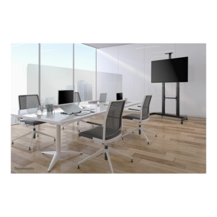 Neomounts Floor stand | PLASMA-M1950E TV trolley | Adjustable Height, Tilt | 60-100 " | Maximum weight (capacity) 100 kg | Black